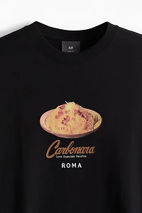 Loose Fit Printed T-shirt