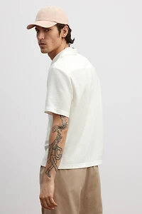 Chemise Coupe Classique en jersey manches courtes