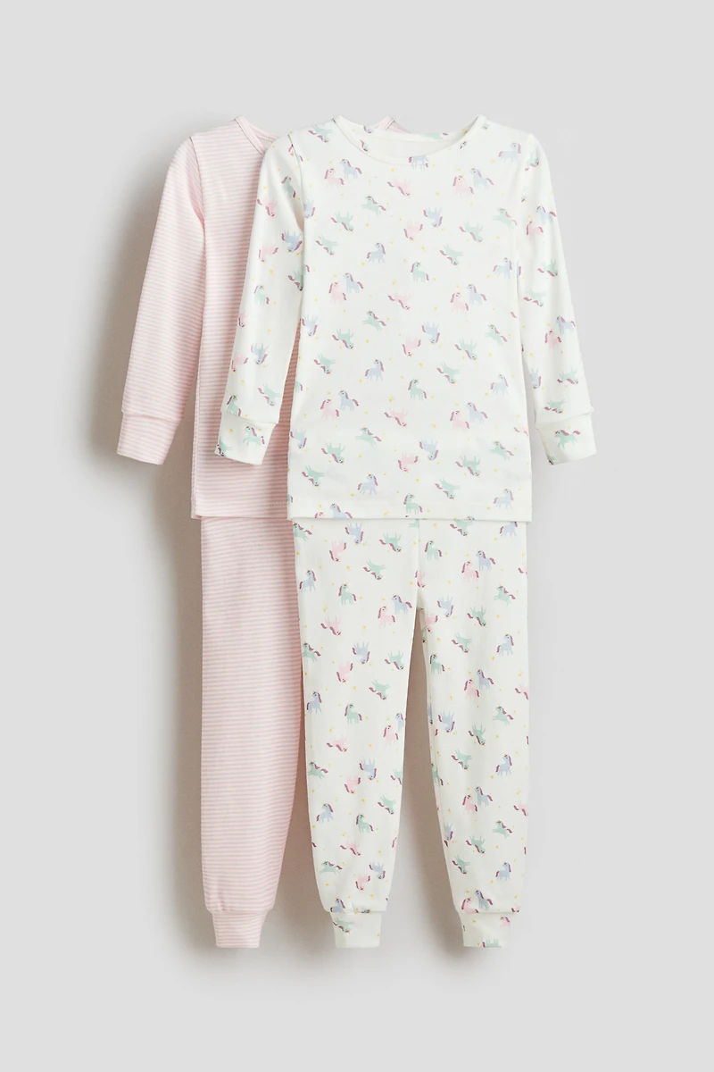 2-Pack Snug-Fit Cotton Pajamas