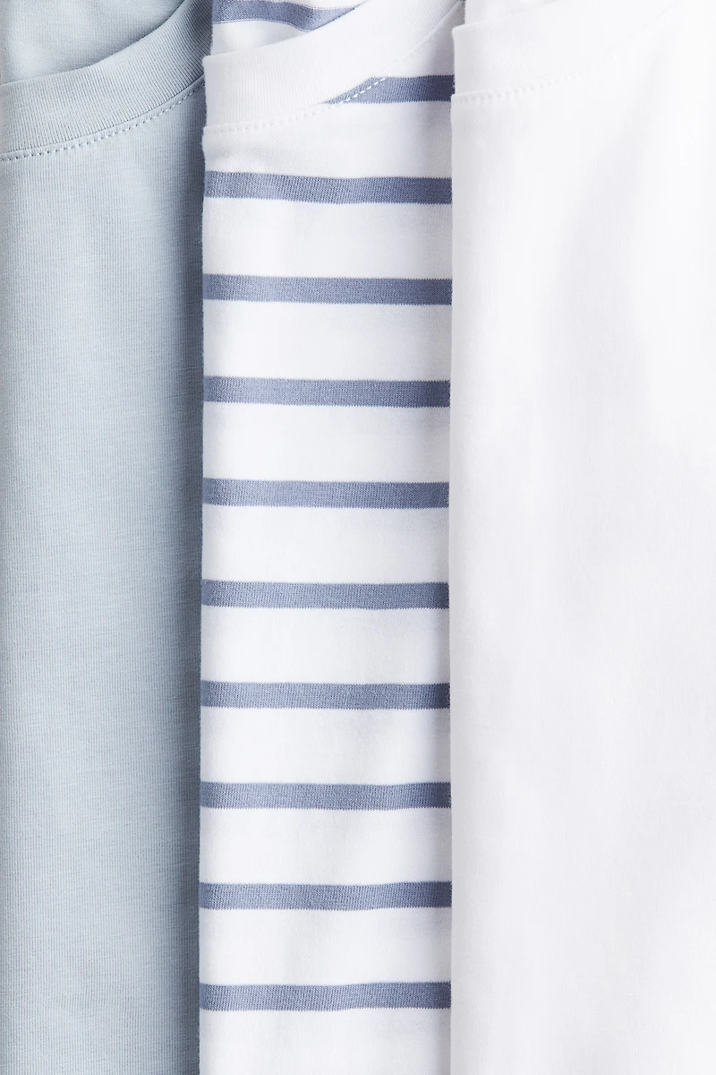 Lot de 3 hauts en coton
