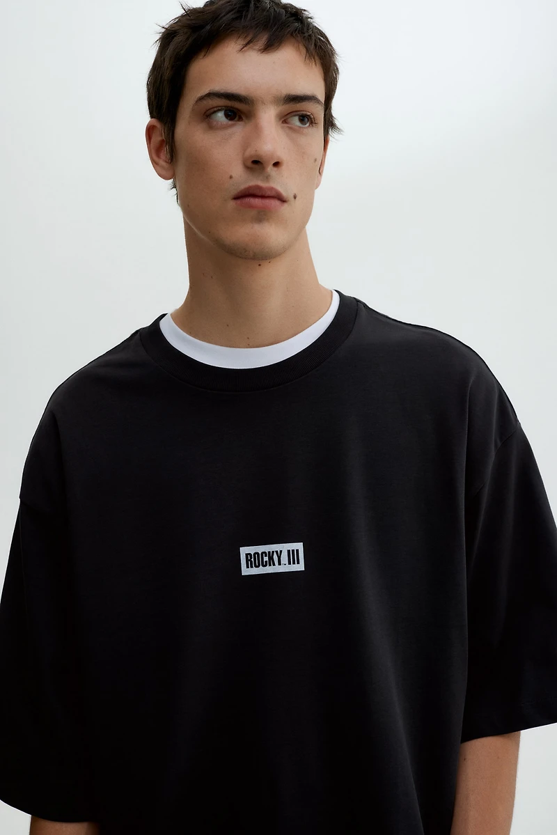 T-shirt grande taille imprimé