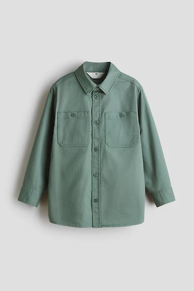 Cotton Twill Overshirt