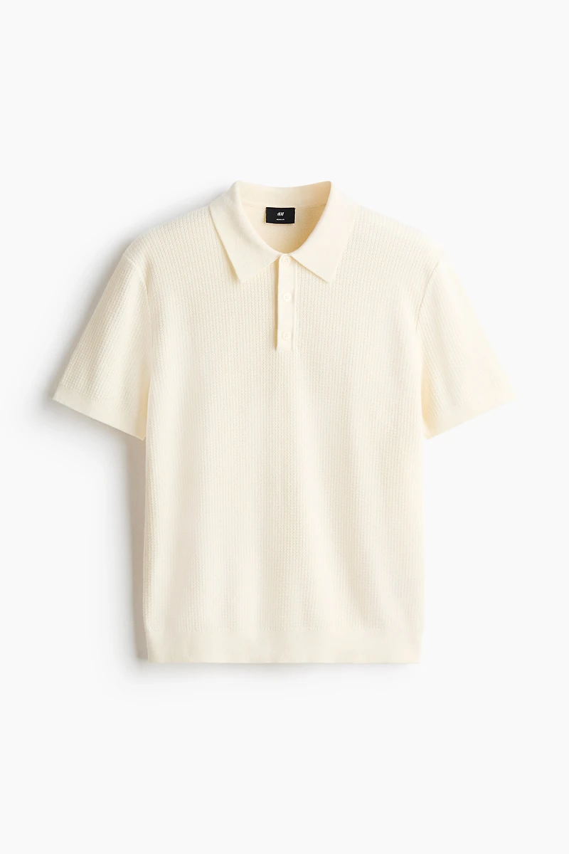 Regular-Fit Knit Polo Shirt