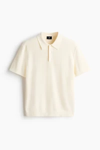 Regular-Fit Knit Polo Shirt