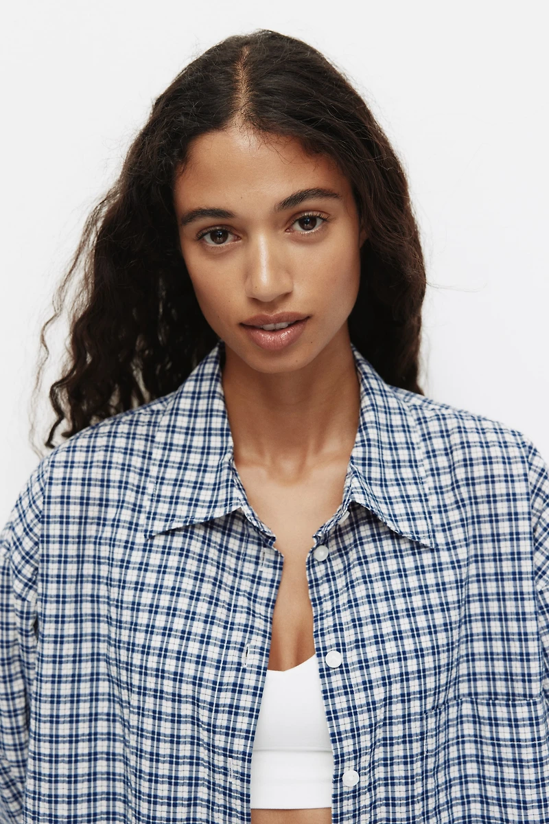 Cotton Seersucker Pajamas