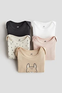Lot de 5 maillots en coton