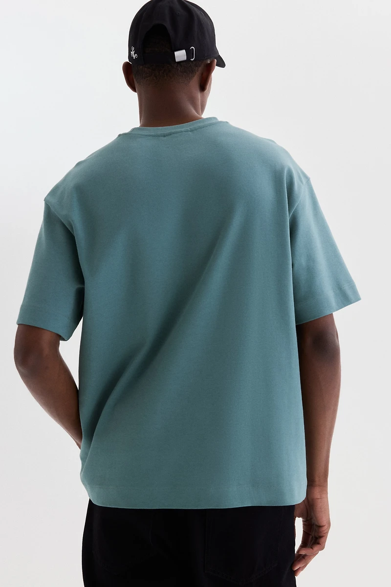 Loose-Fit Interlock T-Shirt