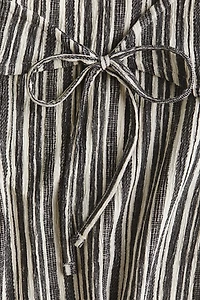 Tie-Detail Jersey Pants