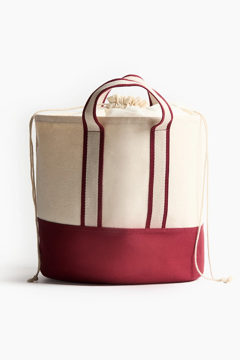 Panier de rangement en toile