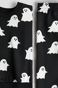 2-Piece Printed Sweatsuit