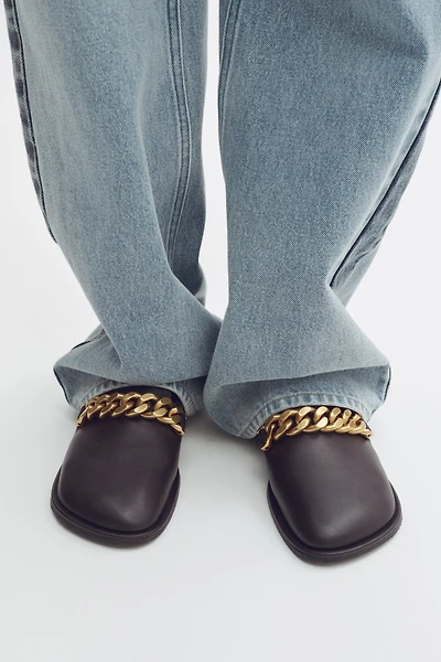 Chain-Detail Loafers