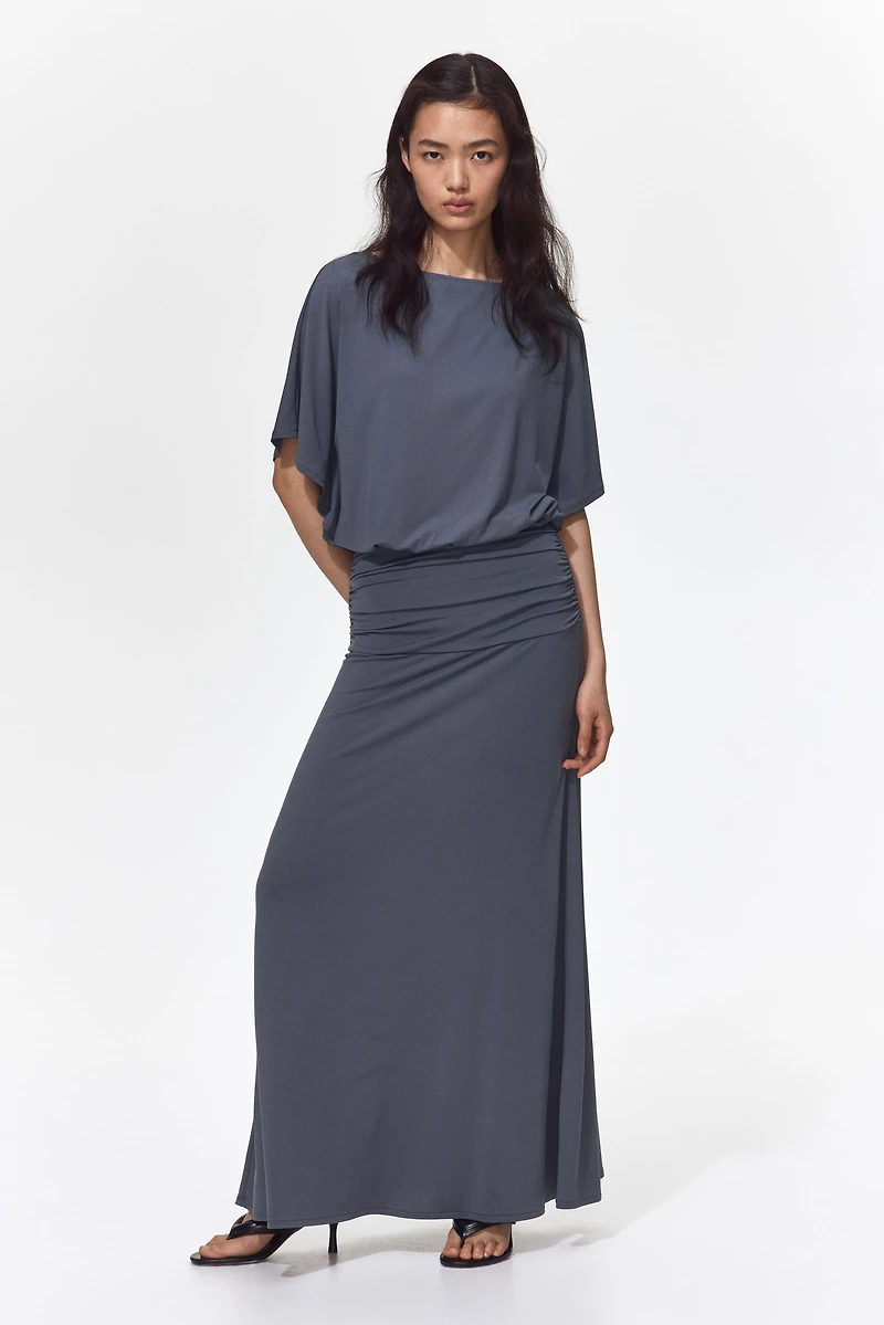 Draped Maxi Dress