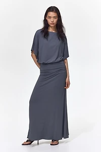 Draped Maxi Dress