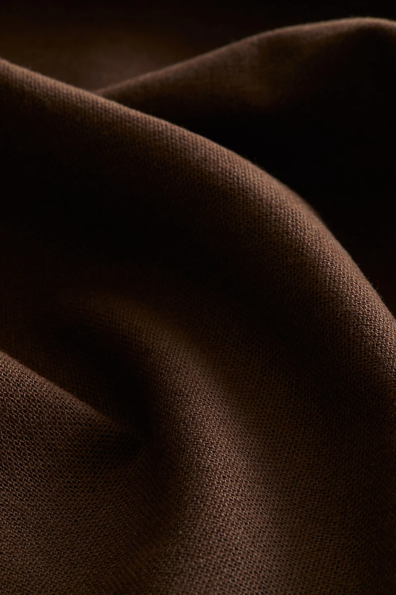 Linen-blend Cushion Cover
