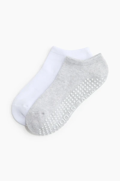 2-Pack Non-Slip Yoga Socks