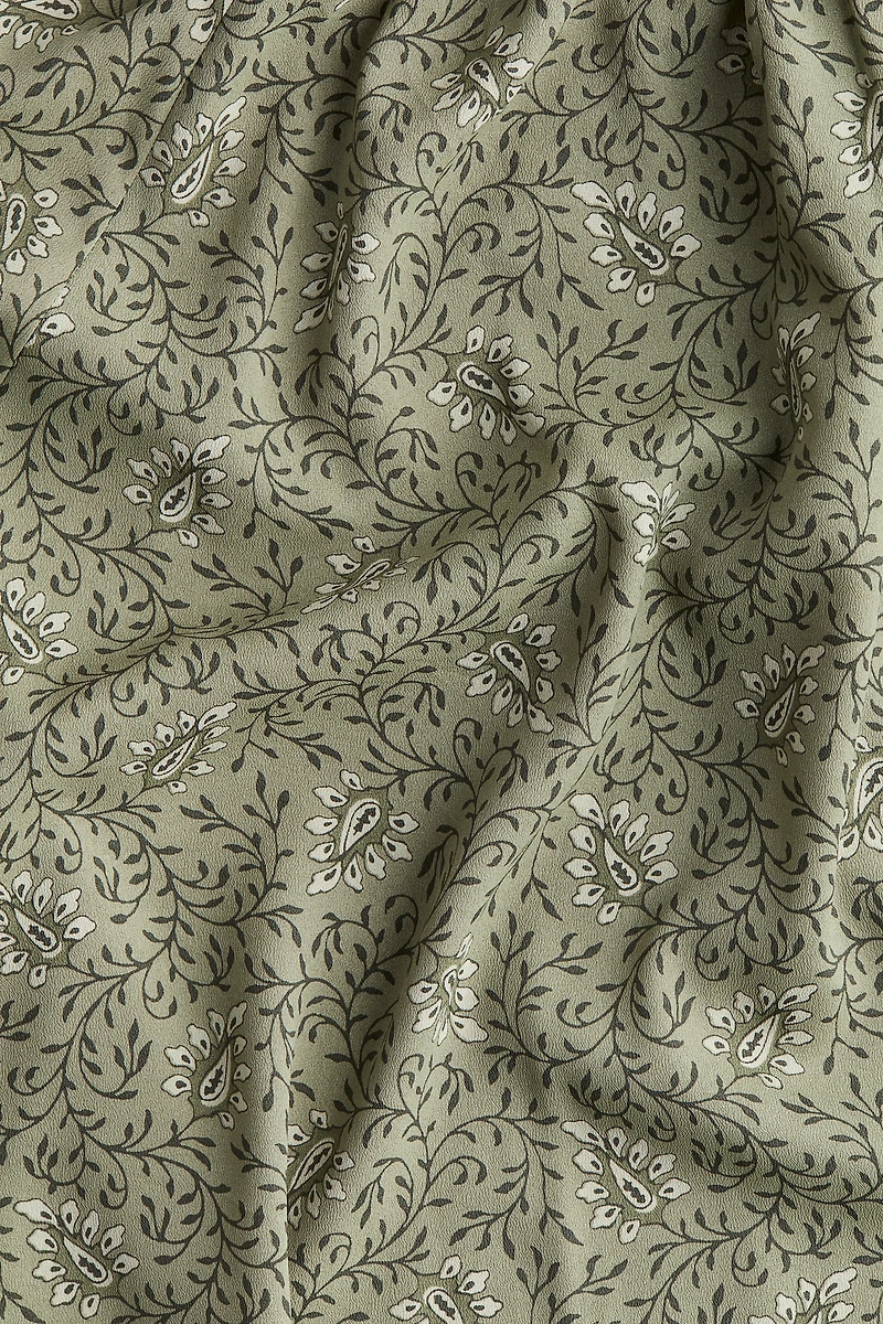 Blouse Grande Taille en crêpe