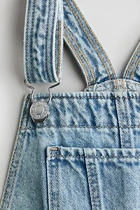 Denim Overall Shorts