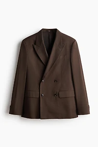 Relaxed-Fit Double-Breasted Jacket