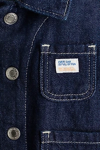 Loose-Fit Denim Overshirt