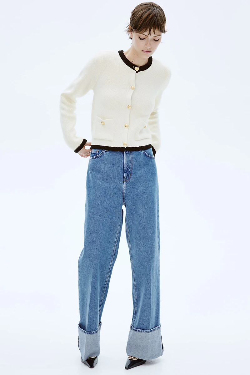 Pocket-Detail Cardigan