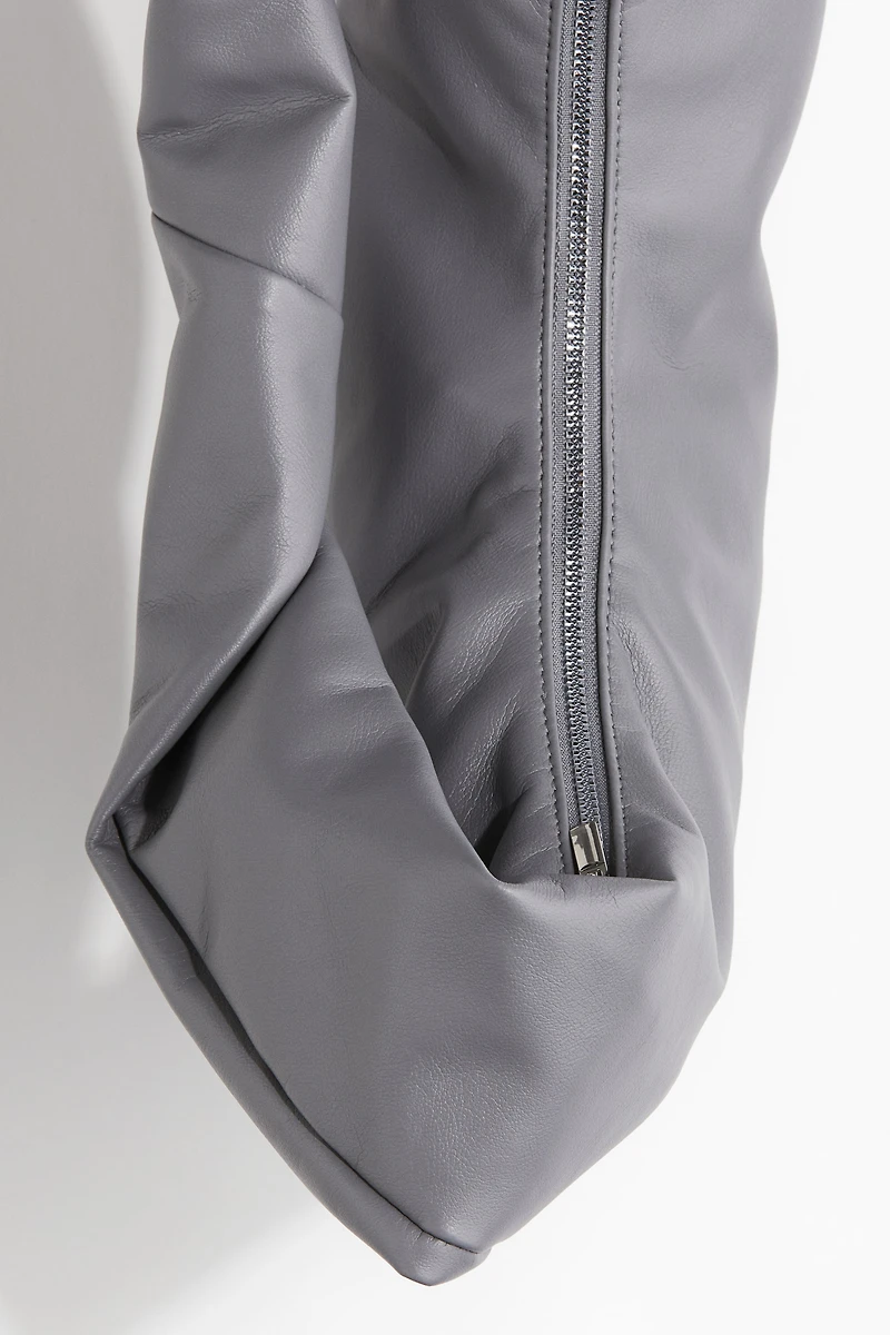 Twisted-Strap Shoulder Bag