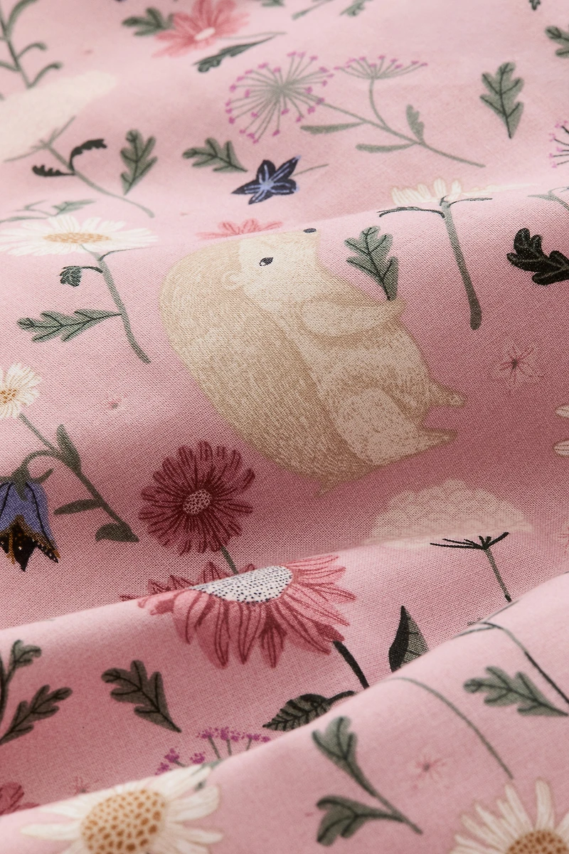 Patterned Twin Duvet Cover Set