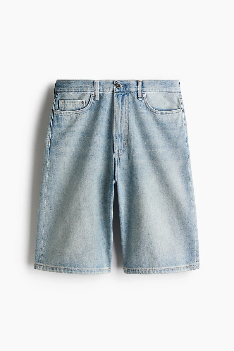 Baggy Denim Shorts