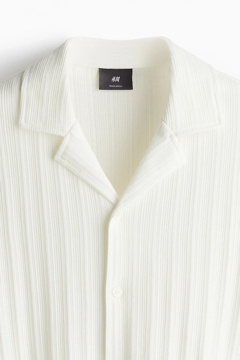 Regular Fit Knit Resort Shirt