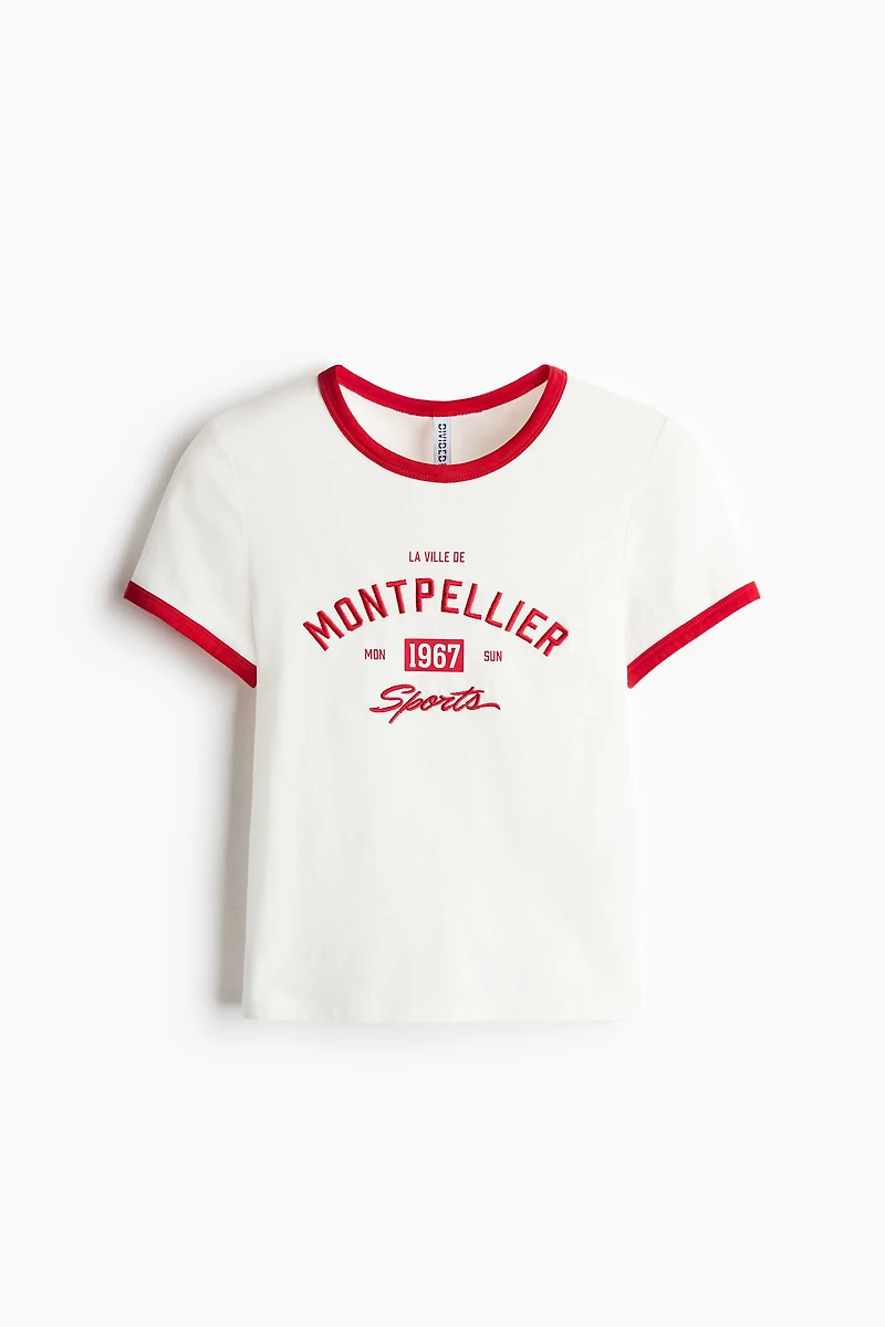 Fitted Cotton T-Shirt