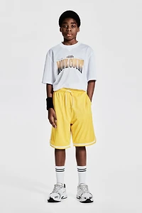 T-shirt de sport imprimé en filet DryMove🅪