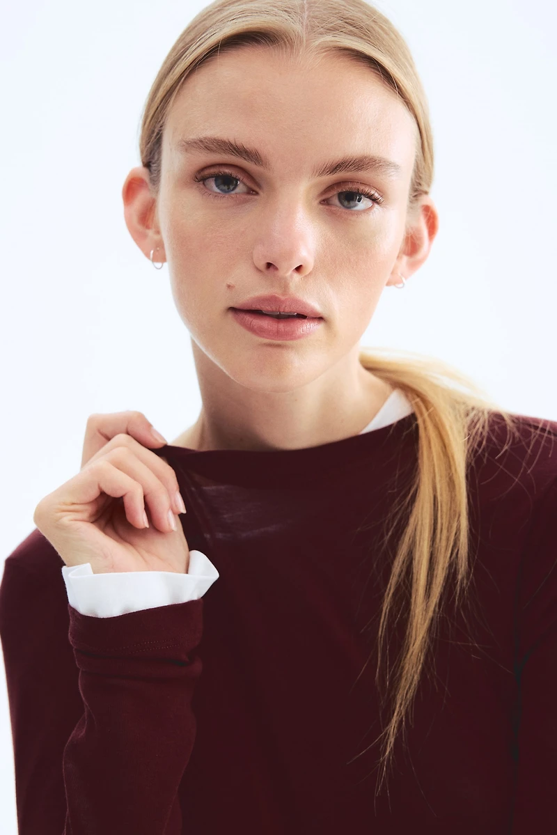 Haut en jersey de coton pima