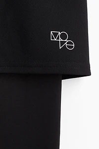 Legging de sport avec short