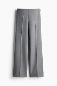 Pantalon évasé avec plis