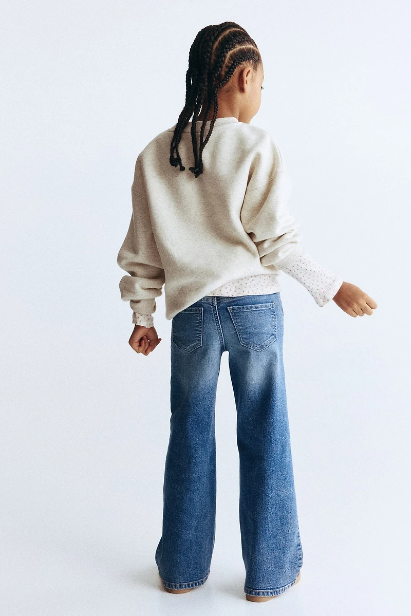 Superstretch Wide Leg Jeans