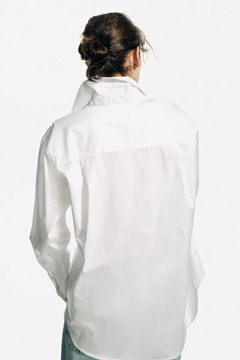 Cotton Poplin Shirt