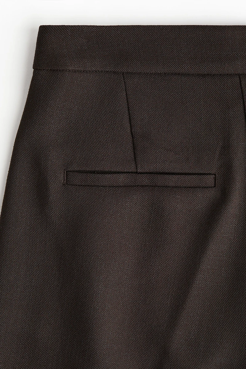 Wide-Leg Dress Pants