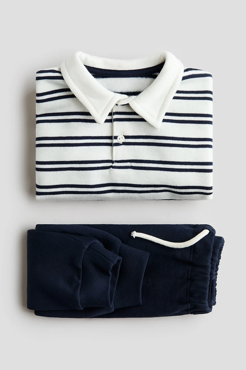 Ensemble 2 pièces en molleton