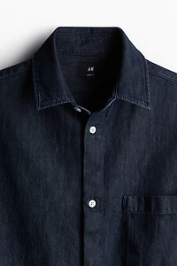 Chemise Coupe Flottante en denim