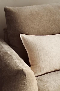 Linen-Blend Cushion Cover