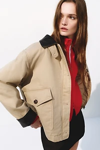 Padded Canvas Jacket