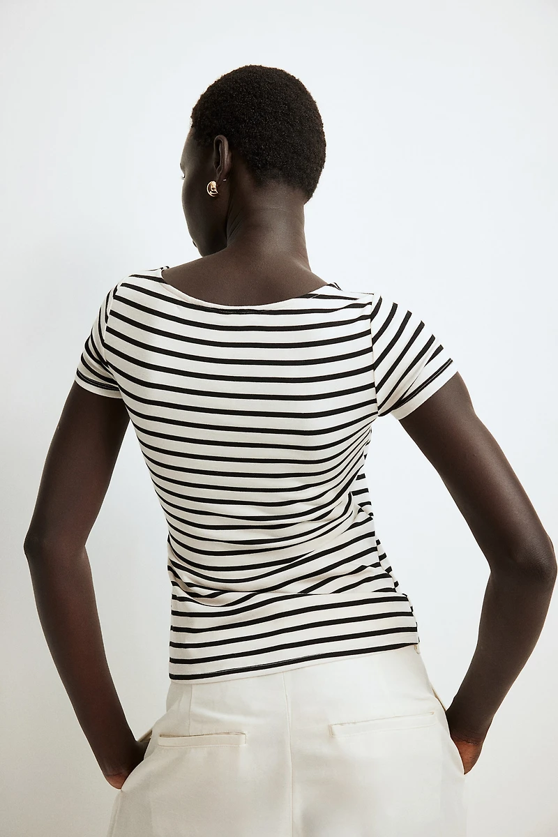 Square-Neck Top