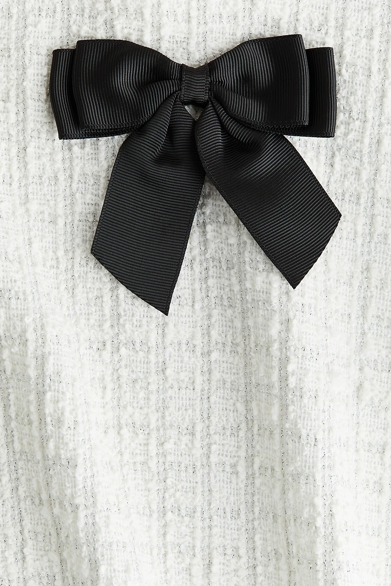 Robe en jersey bouclette