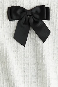 Robe en jersey bouclette