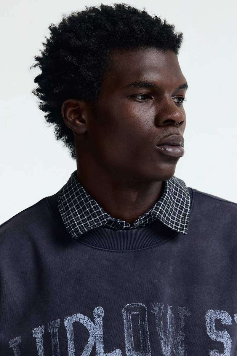 Chandail imprimé grande taille