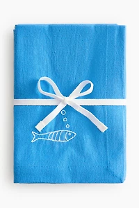 4-Pack Embroidered-Detail Linen-blend Napkins