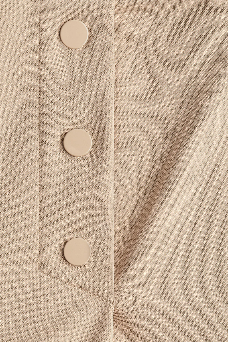 Button-Front Skort
