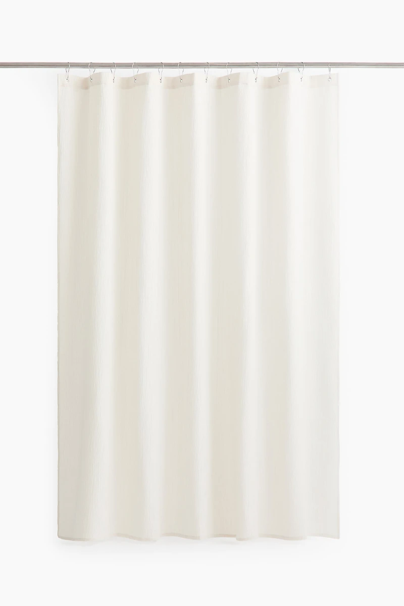Muslin Shower Curtain