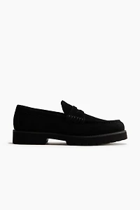 Suede Loafers