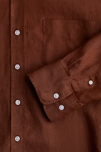 Oversized Linen Shirt