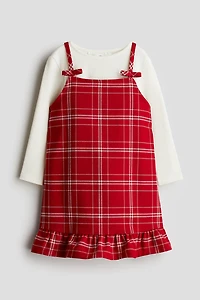2-piece Dress and Top Set